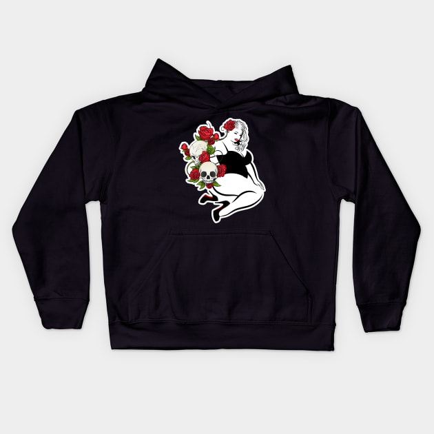 Sweet Poison VI Kids Hoodie by Toni Tees